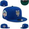 New York Mets Size Cap, Closed Hat, Baseball Cap, Sun Visor, Embroidered Hat, Multi-Color