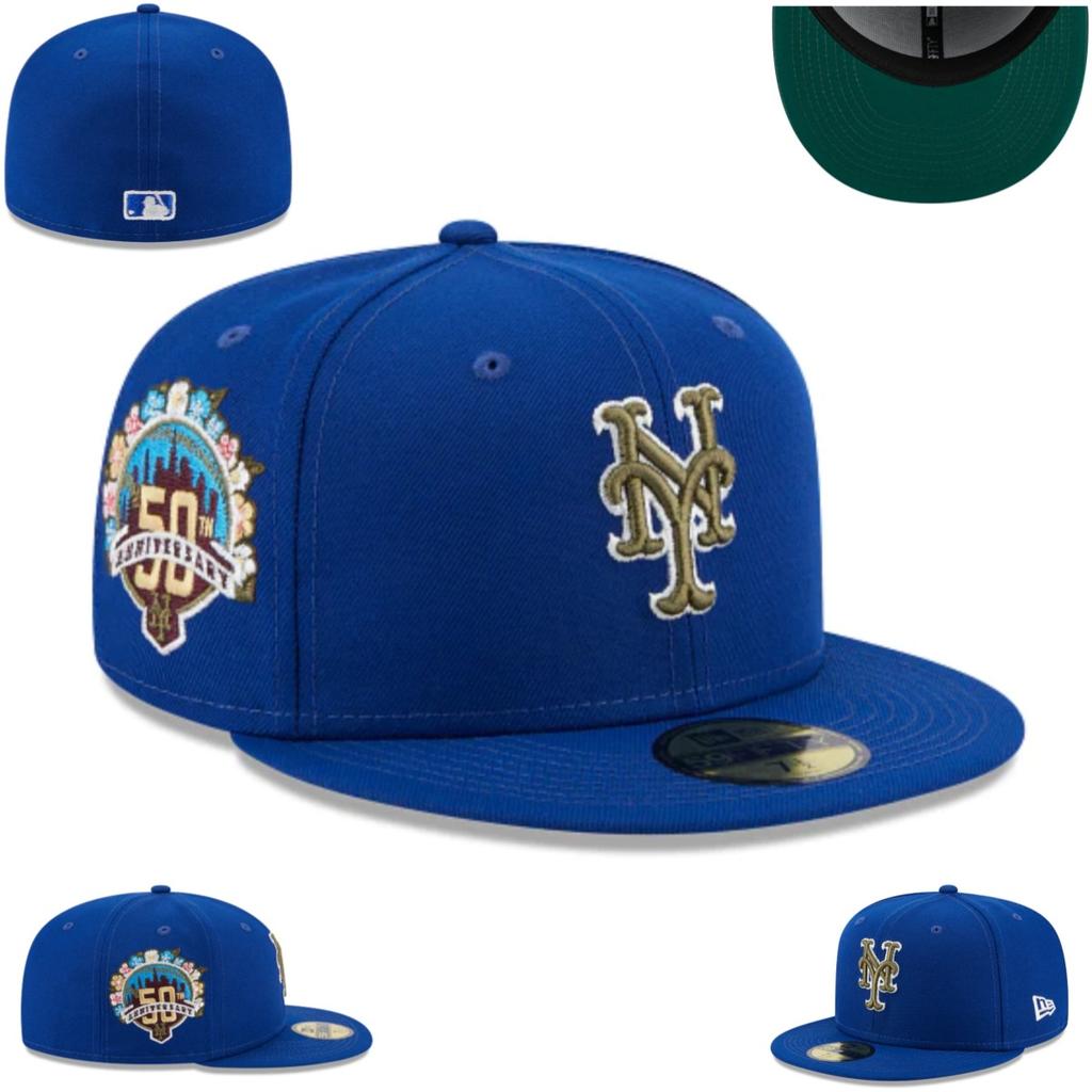 New York Mets Size Cap, Closed Hat, Baseball Cap, Sun Visor, Embroidered Hat, Multi-Color