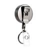 Tag Card Pull Retractable Zinc Zinc Zinc Alloy Key Ring Clips Badge Holder Clip Badge Reel Office Supplies
