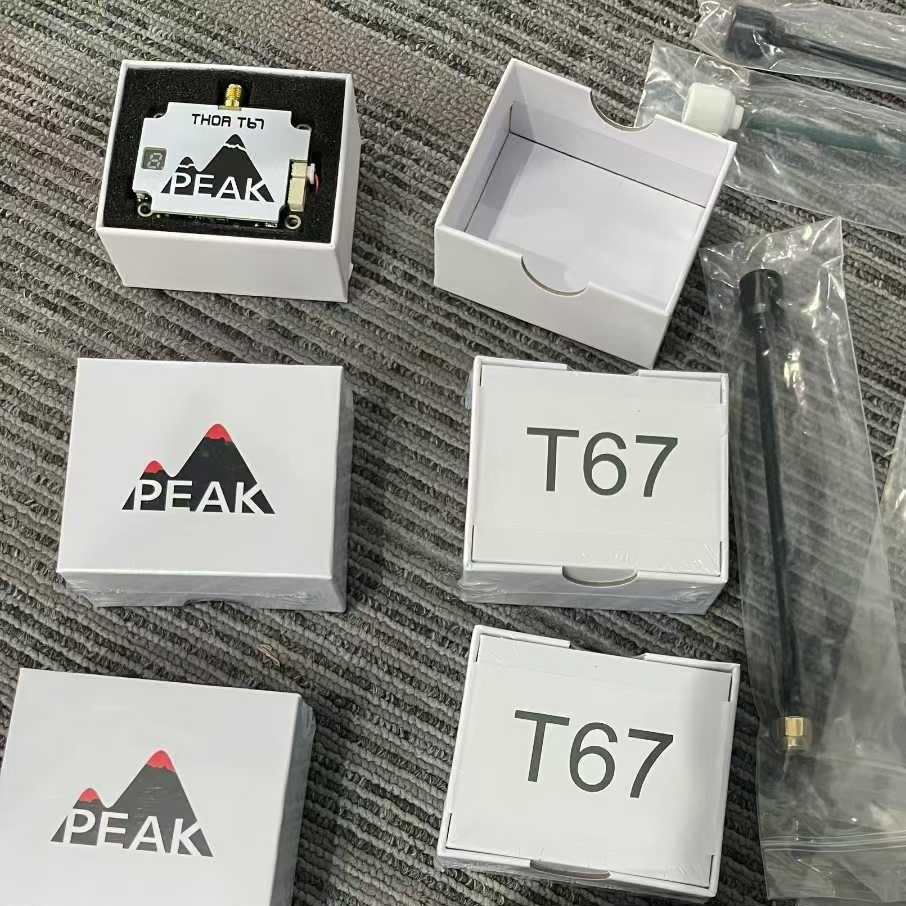 PEAK&AKK THOR T67 3W Analog FPV Transmitter, 64CH, 6G-7G, 7.2G