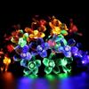 7m IP65 Waterproof Fairy Solar Sakura String 50LEDs Lights Garden Party Decor