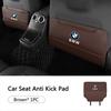 SQLI6 Car Seat Back Anti Kick Pad Leather Protective For BMW i7 X7 G07 LCI iX I20 X1 U11 3 5 7 Series G70 G09 XM Interior Accessories