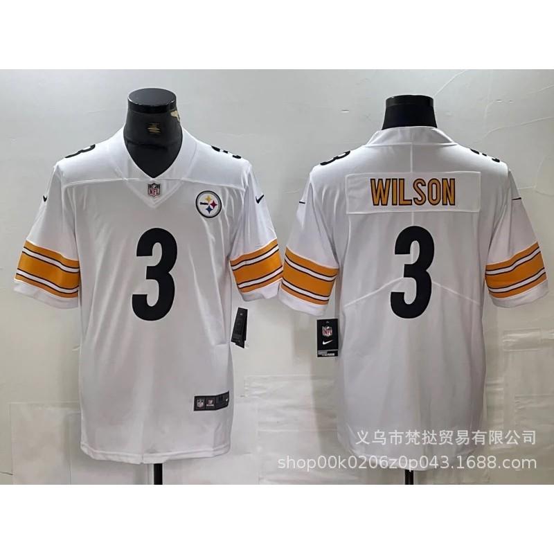 Pittsburgh Steelers NFL Football Jersey T-Shirt Men Women Short Sleeve Cotton V-Neck Team Sports Apparel