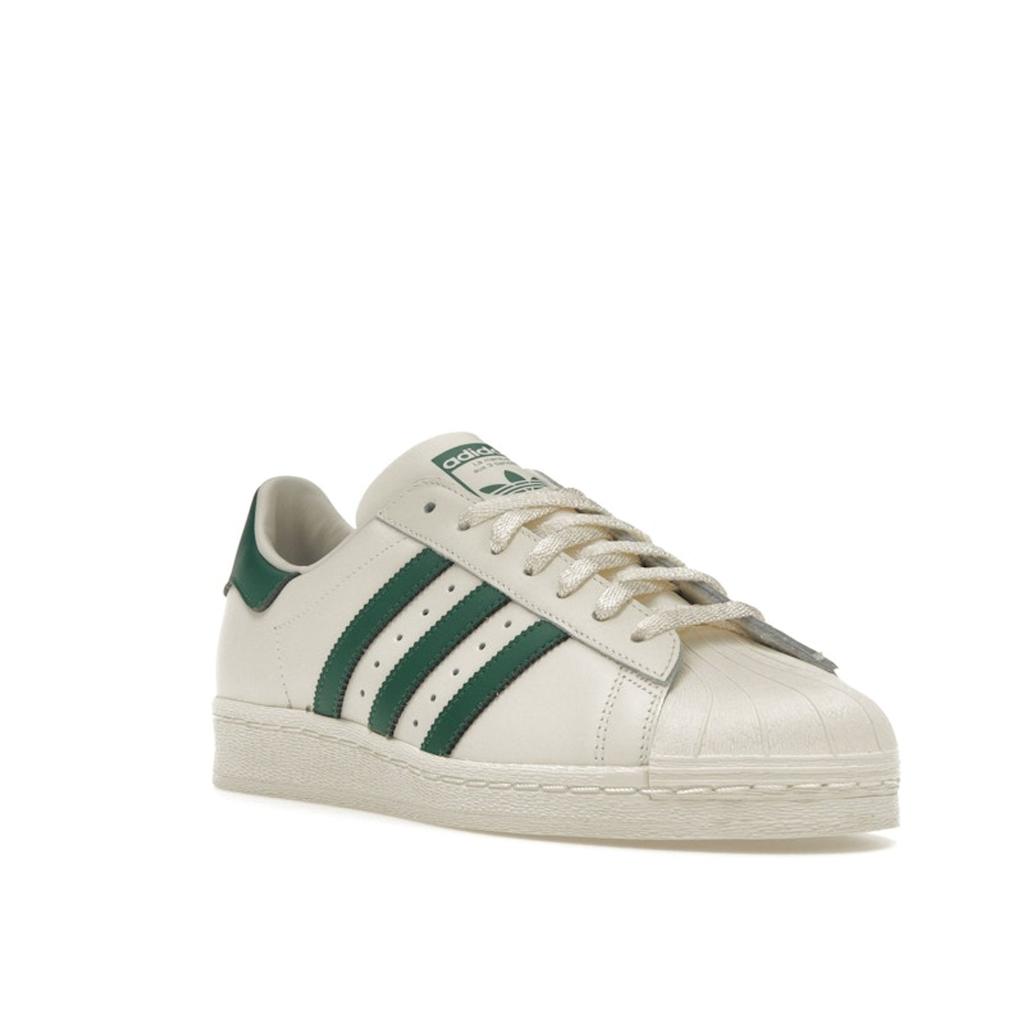 Adidas Кроссовки унисекс Superstar 82 White Dark Green Cloud-White Off-White GW6011