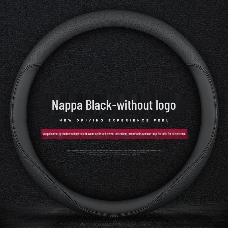 VW Steering Wheel Covers Compatible with Lavida, Sagitar, T-Roc, Polo, Tayron X, Magotan, Tiguan L, Bora, Lamando - Fits New & Old Models.