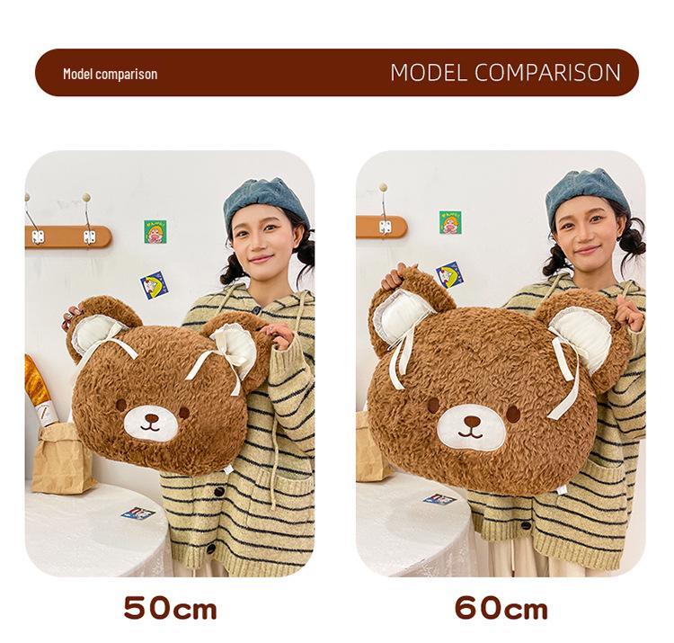 Cute Bear Hug Cartoon Pillow Plush Toy Doll