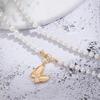 Retro Fashion TO Necklace Double Layered Wear Necklace Fashion Necklace Trendy Temperament Female Necklace