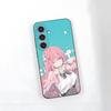 Чехол для телефона Bocchi The Rock из аниме для Samsung S26 S25 S24 FE S23 S22 S21 Plus S20 Ultra Note20Ultra Черный Мягкий