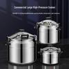 Commercial Large Capacity Explosion-Proof Pressure Cooker