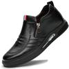 Новая осенняя мужская кожаная обувь Trend Formal Business shoes Мужская повседневная обувь Non Slip Loafers Comfort male Sneakers Zapatos Hombre