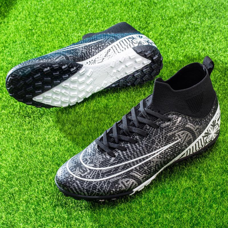 Ronaldo X10 adult long nails broken nails football shoes men's artificial turf training competition sports shoes women