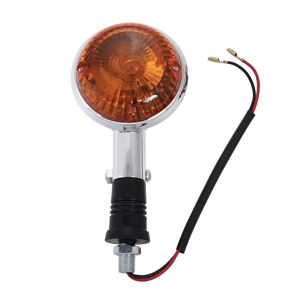 Kanoan Yamaha Turn Signal, 12 V, Set of 2, Amber, Orange, Left and Right