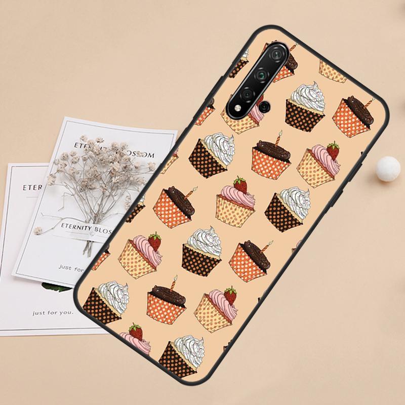 Baking Cook Chef For Huawei Nova Y91 Y61 Y60 Y70 Y72 Y73 Y90 9 10 SE 7i 8i 11i 12i P30 P40 Lite P60 Pro Case