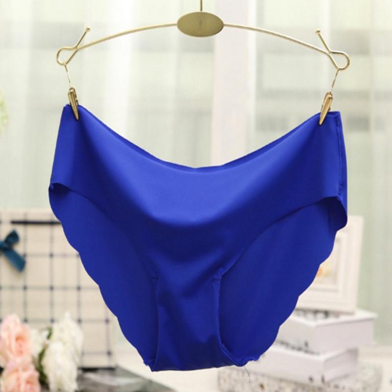 Женские трусики, мягкие ультратонкие бесшовные женские трусики для девочек, трусы, сексуальное нижнее белье, бикини