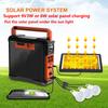 Solar Light Solar Power Panel Generator Kit with 3 LED Bulbs Bluetooth Radio Speaker for Outdoor Camping Emergency Power Supply