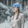 Унисекс Шапка-бини с буквенным декором, повседневная, с цветными полосками, зимняя вязаная шапка, для повседневной жизни и занятий лыжным спортом на открытом воздухе