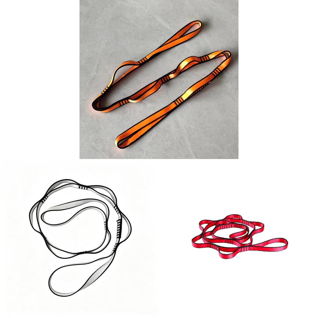 Lightweight Polyester Yoga Rope With Safety Lock For Aerial And Core Exercises