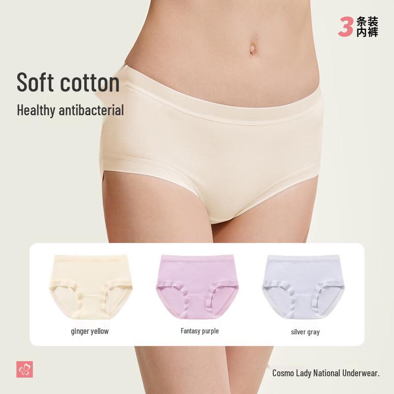 Женские хлопковые трусы Cosmo Lady 2K320B (3-Pack)