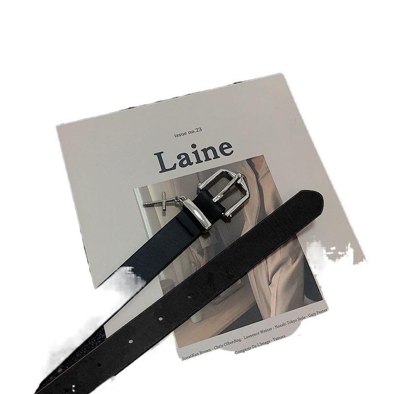 Versatile Unisex Dark Street Style Hip Hop Decorative Denim Pants Belt For Students