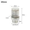 1PCS 20/25/32MM 304 Stainless Steel Mesh Filter Garden Irrigation Pump Hose Filter Water Cleaning Mesh Metal Filter