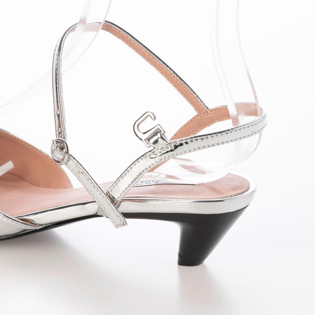 Туфли KAORU IGARASHI Коллаборационные туфли AX30500 Серебристая комбинация Маленький [Слоновая кость] Женские