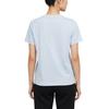 Adidas T Shirts Women's Blue Crew Neck Moderate KS5325