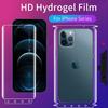 Front and Back Full Cover Hydrogel Film For iPhone 11 12 13 14 15 Mini 16 Pro X XR XS XS Max SE 2020 6 6s 7 8 Plus Screen Protector Film