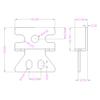 High Quality Stainless Steel Industry Cabinet Door Accessories Hinge