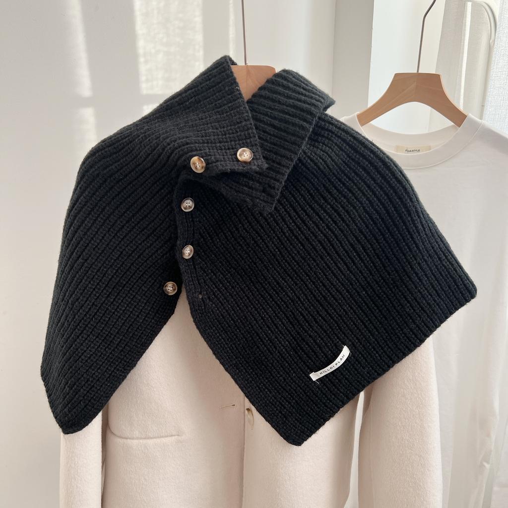 New Shoulder Scarf Shawl Women'S Fake Collar Shoulder Protection Scarf Air-Conditioned Room Camisole Decoration Paired With Neck Protection Knot