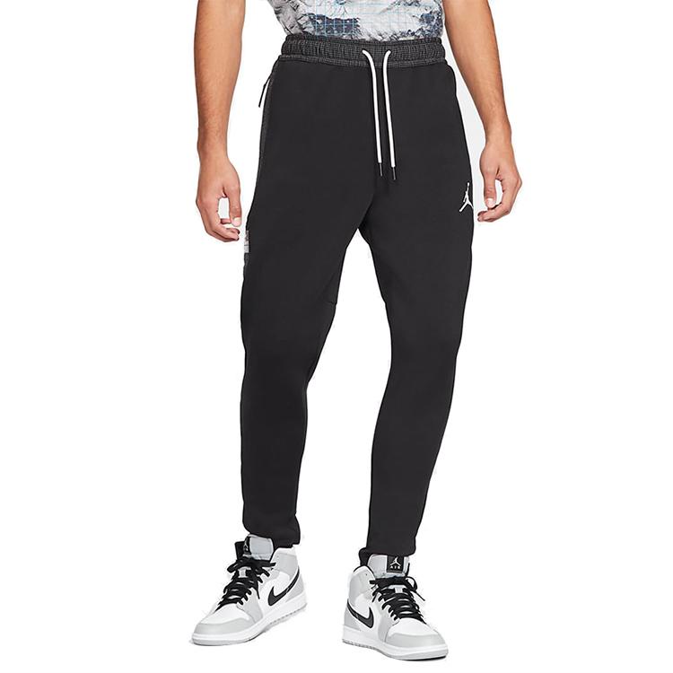 Jordan Knitted Sweatpants Men's Black CV3173-010