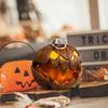 2025 New for Spirit Halloween Gourdo Animatronic,Halloween Rise and Fall Makes a Terrifying Sound Pumpkin Head,Halloween Decor