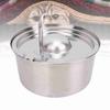 Dog Water Fountain Simple Cleaning Quiet Stainless Steel Pet Water Fountain Automatic Circulation 3.2L for Drinking
