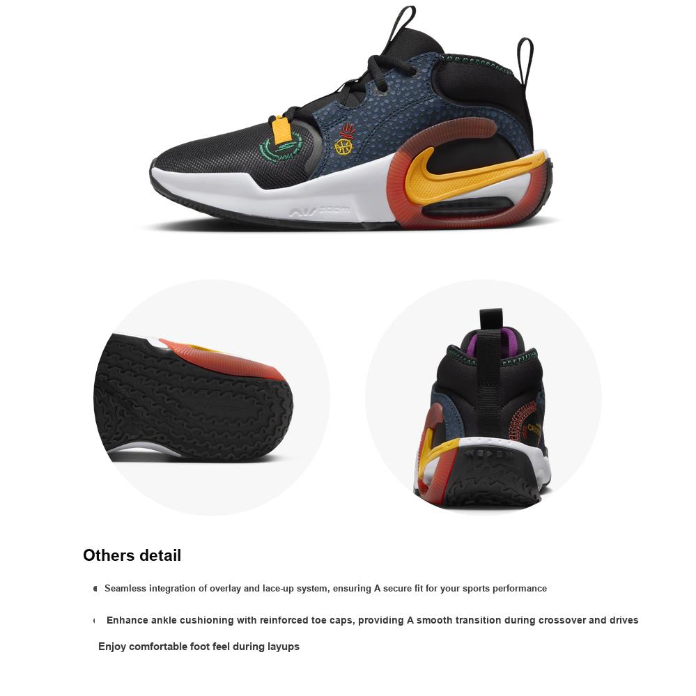 Nike Кроссовки Air Zoom Crossover 2 SE GS Black Navy Gold для детей Armory-Navy Cosmic-Clay University-Gold FQ7370-001