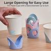 4Pcs Stylish Drink Cup Protector Practical Paper Cup Holder Can Stand Cup Storage Tray  Home Parties