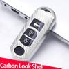 Чехол для дистанционного ключа из ТПУ с карбоновым узором для Mazda 2 3 6 Atenza Axela Demio CX-5 CX5 CX-3 CX7 CX-9 2015-аксессуары