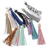 PU Leather Tassel Charms Leather Purse Tassels for Handbags Tassel for Jewelry Making