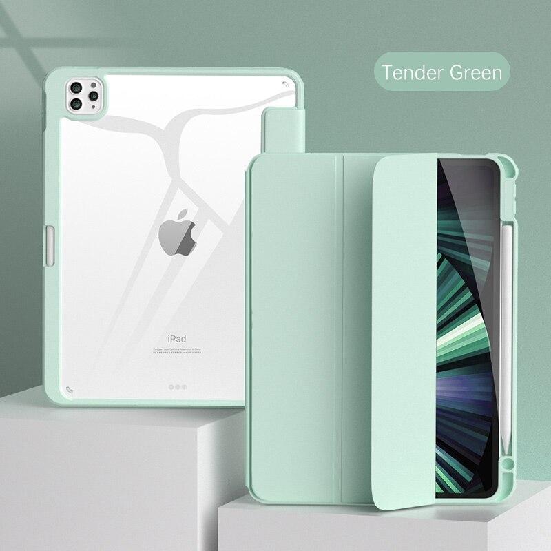 Чехлы-карандаши для Apple Ipad Air 4 Air 5 Clear Case 2020 для Ipad Pro 11 Case 2021 Mini 6 Чехол для iPad 10.2 Чехол 9-го поколения 7-й 8-й защитный чехол