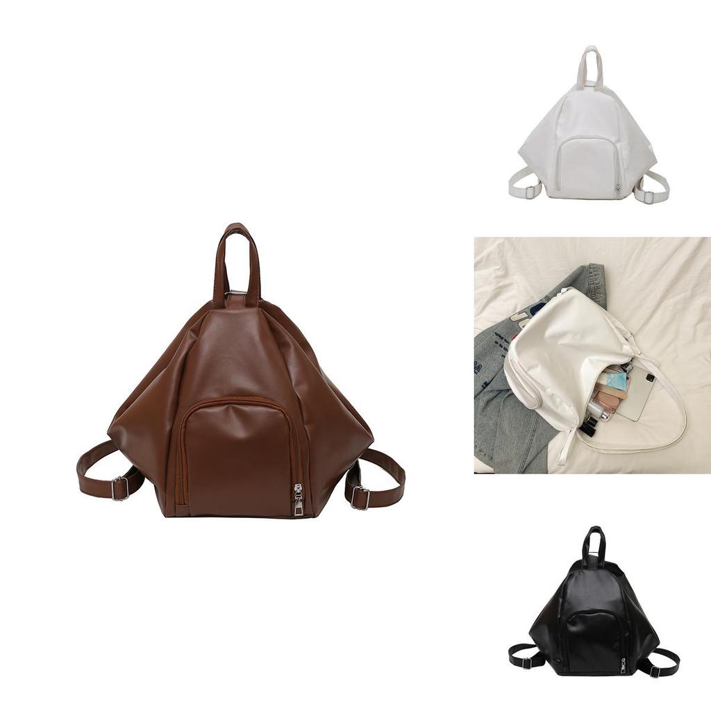 Simple Solid Color Dumpling Shaped Large Capacity Women Casual Crossbody Bag For Women