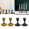 Stylish Alloy Horn Shaped Candle Holder Stand Functional Decoration for Various Settings Modern Designs,Stable Structure
