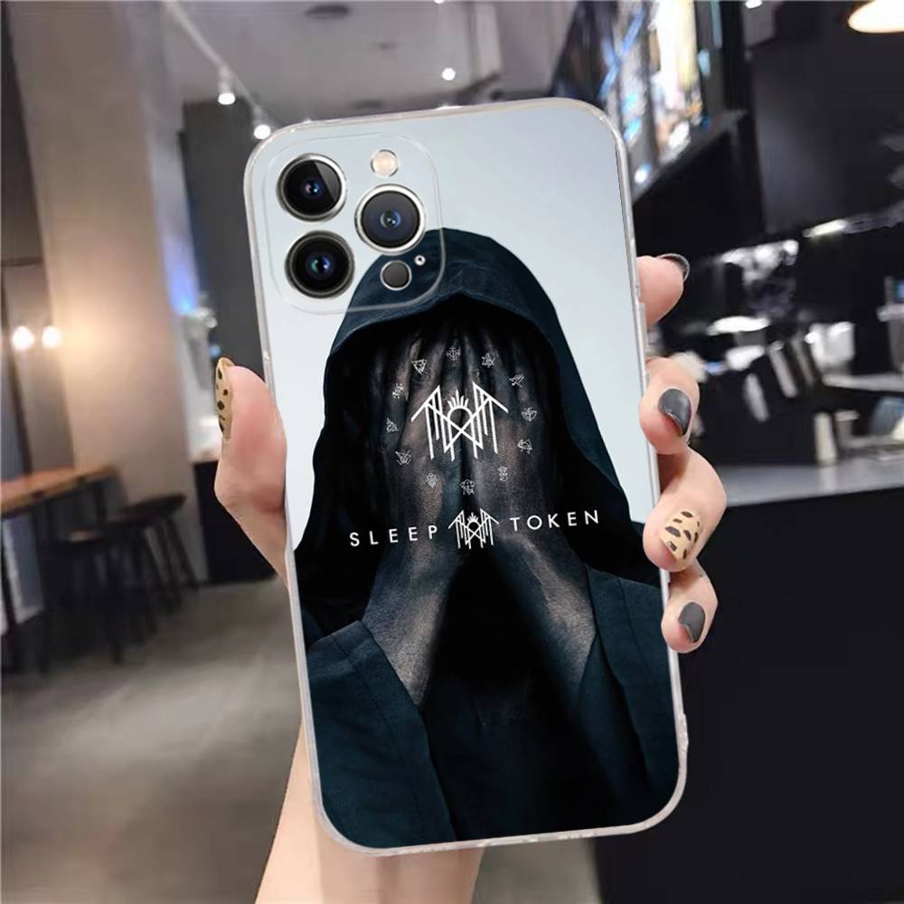Чехол для телефона Sleep Rock Band T-Token для iPhone 16 15 8 7 6 6S Plus X SE XR XS 14 11 12 13 Mini Pro Max