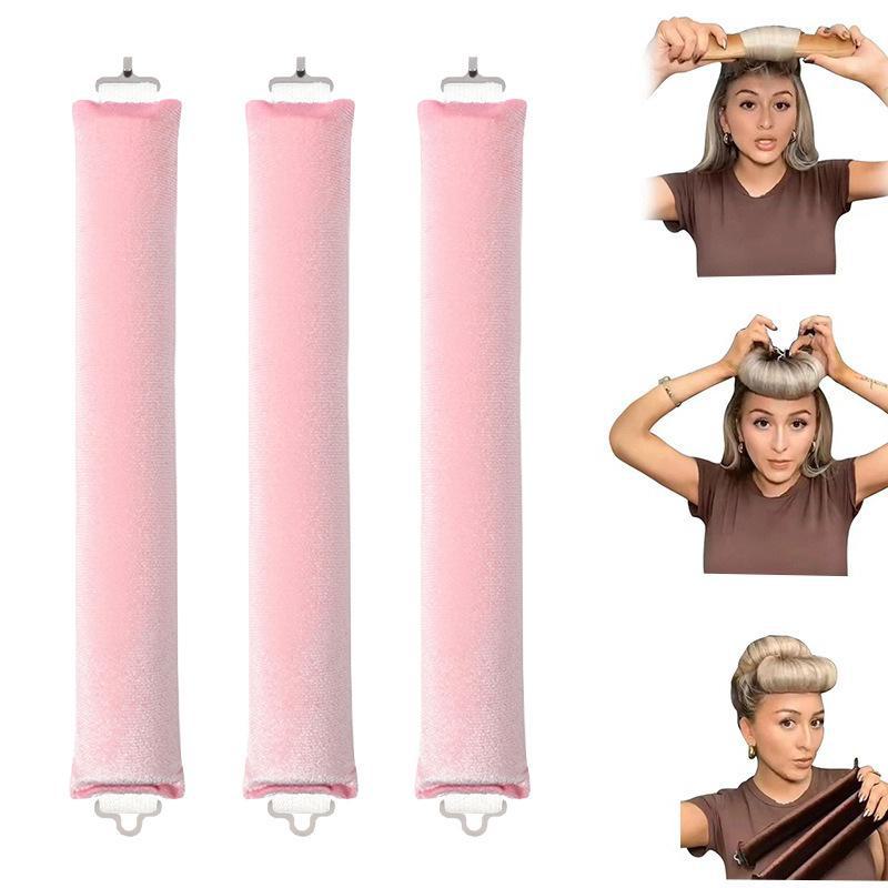 Ленивые щипцы для завивки без нагрева: Легкий европейский и американский Big Wave Sleep Styler для женщин