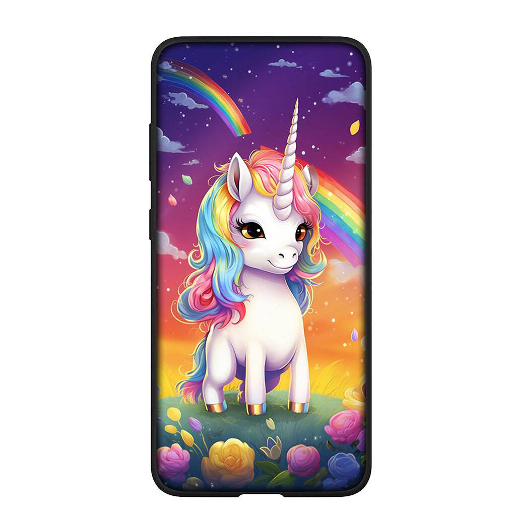 Чехол для телефона для iPhone 17 16 15 Xiaomi Poco F8 F7 X7 X6 X5 M8 C85 C75 C71 Redmi Note 14 13 12 11 Pro Max A3 A4 14C 13C 15C Постер Единорог Лошадь Чехол