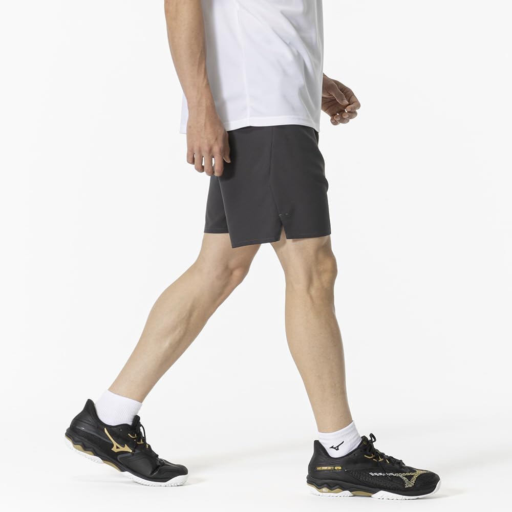 Tennis Badminton Game Officially Certified by the Japan Badminton Unisex 62JBB023 Charcoal M [Mizuno] Pants, Shorts, Association,