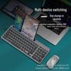 Yixin 709 Wireless Keyboard and Mouse Set, Dual-Mode, Type-C Charging, Scissor-Switch Design