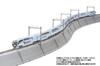 TOMYTEC Комплект рельсов для большой кривой насыпи TOMIX N Gauge 91045 Железнодорожные принадлежности для моделей S-образной формы