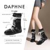 Ботильоны на платформе Daphne в ретро-стиле