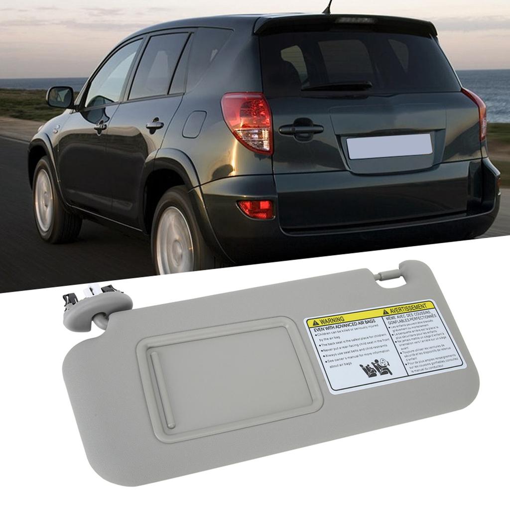 74320‑42501‑B2 Car Sun Block Car Window Sunshade Left Driver Side Sun Visor 74320‑42501‑B2 Fit for 2006‑2009 Gray