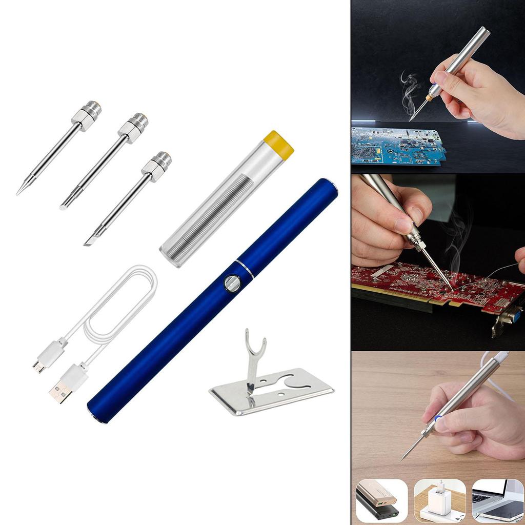 Железный комплект, аккумулятор емкостью 1100 мАч, регулируемая температура для ремонта