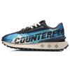 Li Ning CF Series Classic Casual Sports Shoes Men Sneakers Blue Black AGCQ453-6