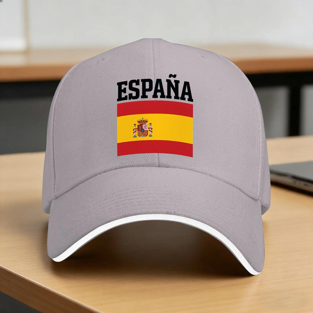 Spring Espaa Baseball Cap Outdoor Sport Casual Design Sun Hip Hop Hats Women Unisex Wholesale Baseball Caps